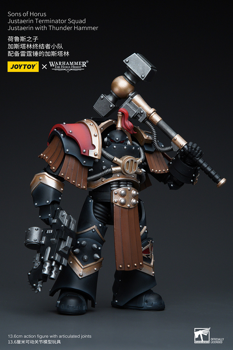 Sons of Horus Justaerin Terminator Squad Justaerin with Thunder Hammer - main product image