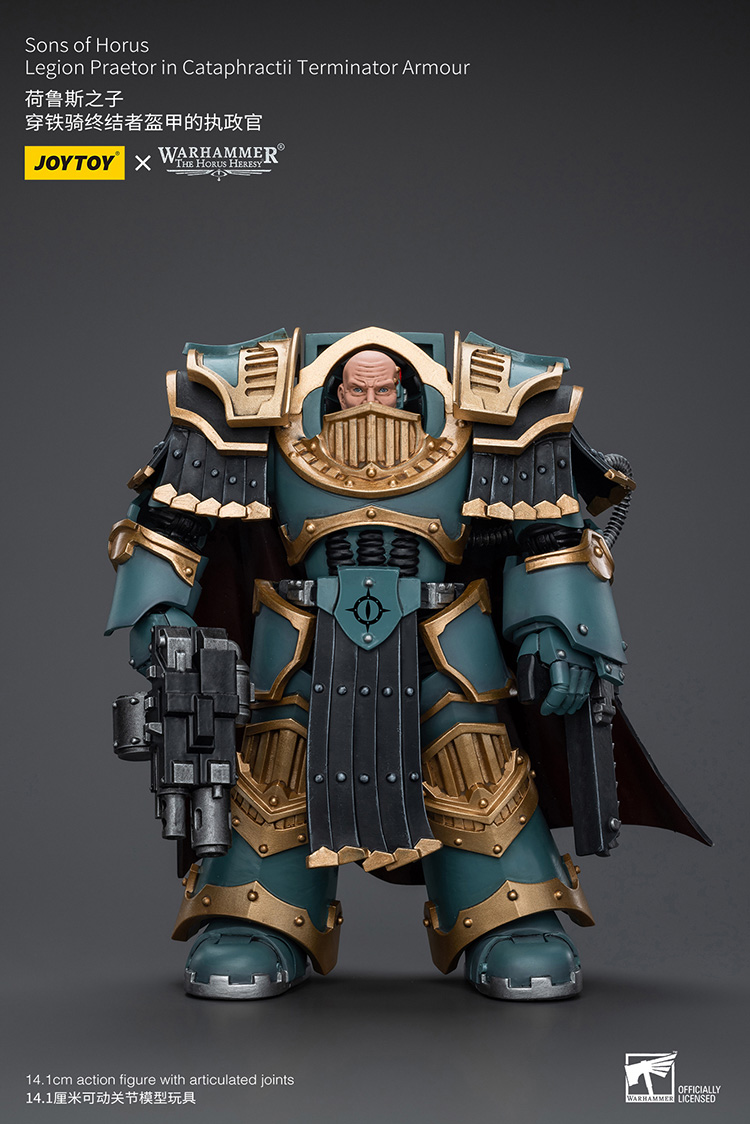 Sons of Horus Legion Praetor in Cataphractii Terminator Armour - main product image