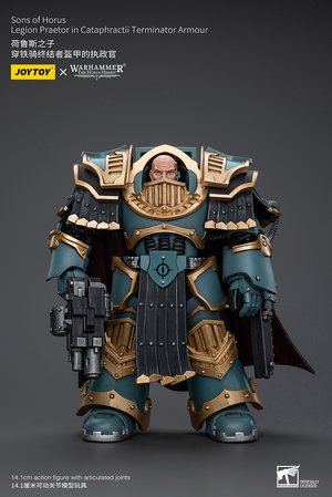 Sons of Horus Legion Praetor in Cataphractii Terminator Armour - Premium action figure - $67.99