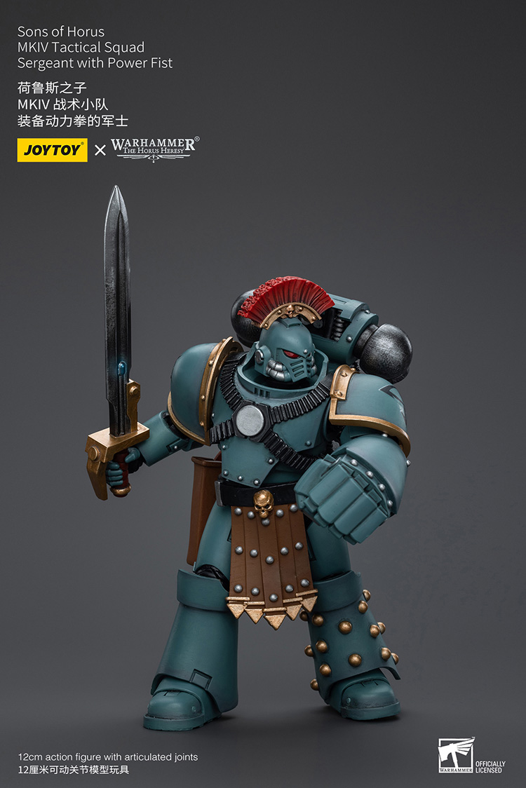 Sons of Horus MKIV Tactical Squad Sergeant with Power Fist - view 3
