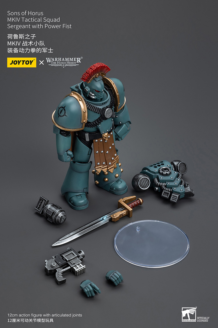 Sons of Horus MKIV Tactical Squad Sergeant with Power Fist - view 5