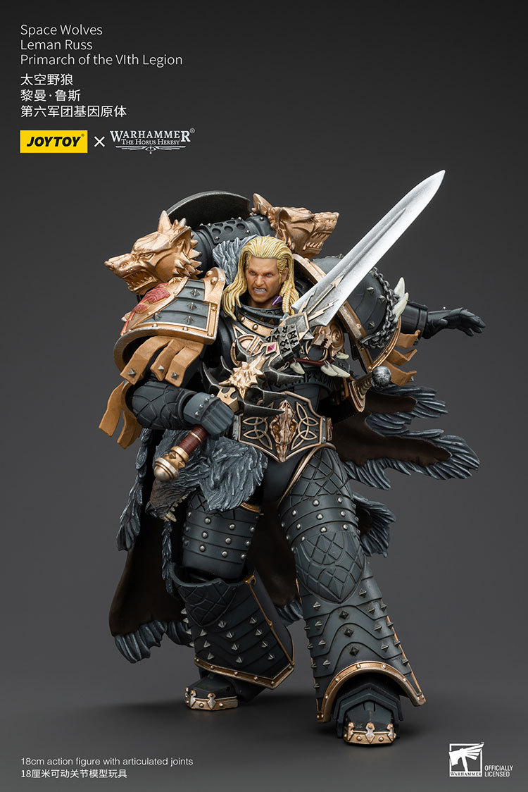 Space Wolves Leman Russ Primarch of the VIth Legion - view 3
