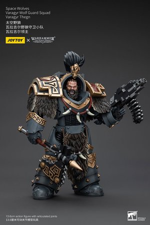 Space Wolves Varagyr Wolf Guard Squad Varagyr Thegn - Premium action figure - $44.99