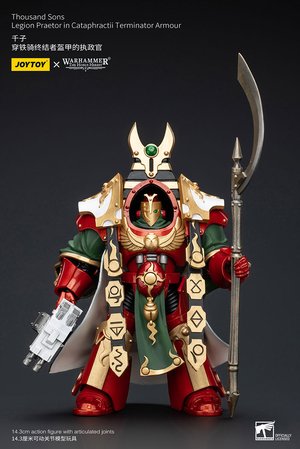 Thousand sons Legion Praetor in Cataphractii Terminator Armour - Premium action figure - $74.99