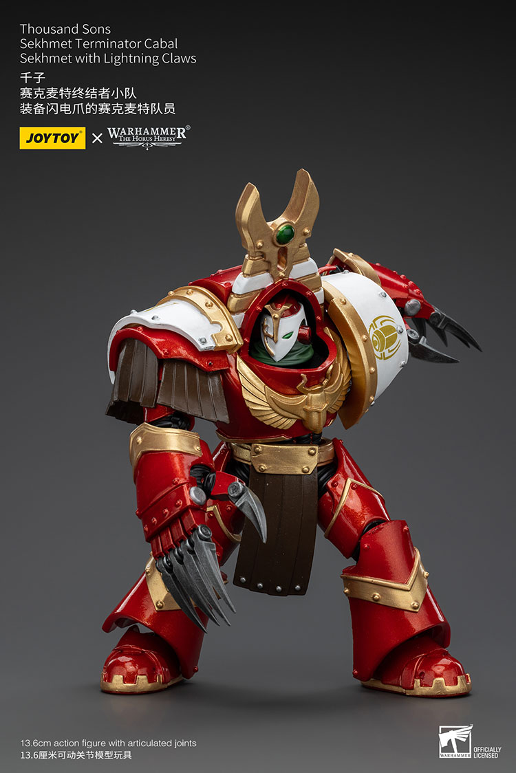 Thousand Sons Sekhmet Terminator Cabal Sekhmet With Lightning Claws - view 3