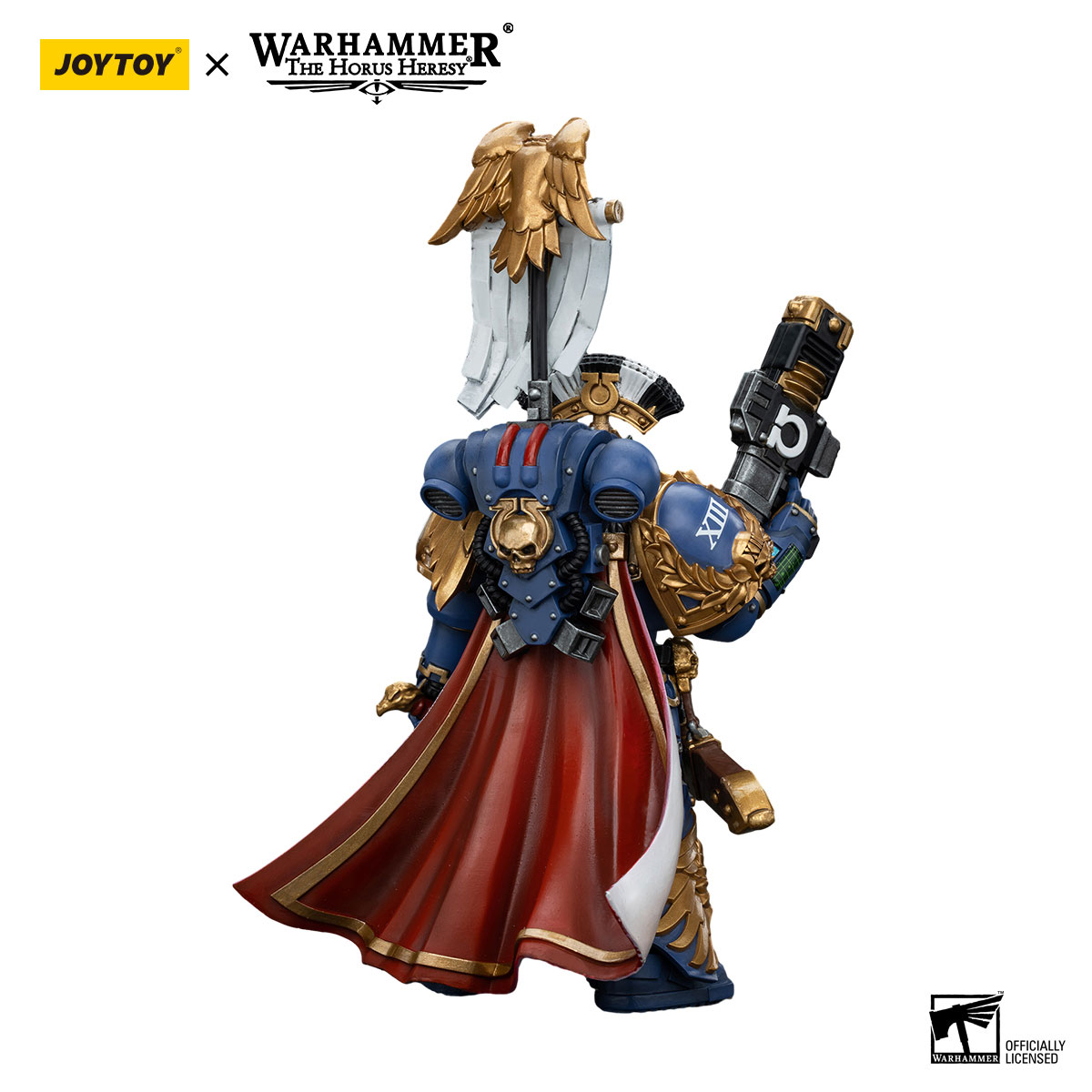 Ultramarines Legion Praetor with Power Sword and Volkite Serpenta - view 12