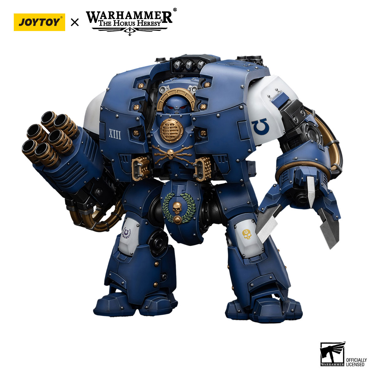 Ultramarines Leviathan Dreadnought with Cyclonic Melta Lance And Siege Claws - view 16